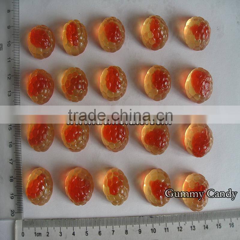 HACCP/ISO hot sell Red Ball Candy Fruit Flavor Gummy Candy