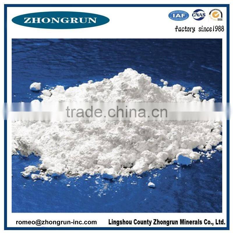 High whiteness cosmetic grade white talc powder