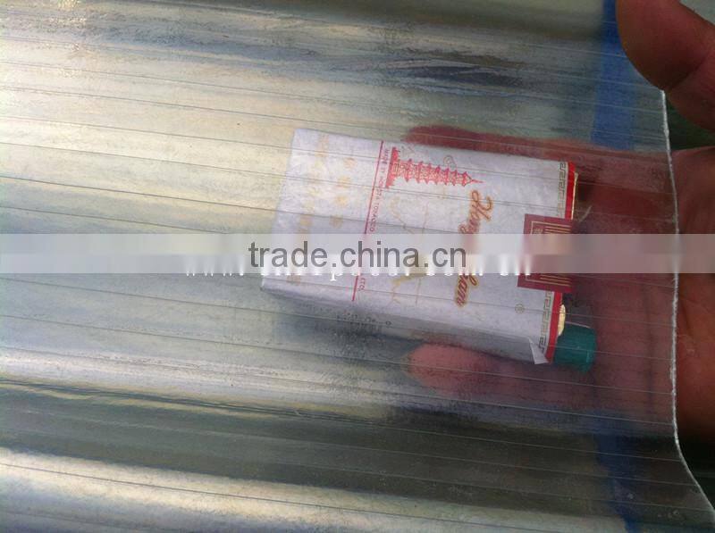 2.0mm/1.5mm Excellent Light Transmittance Corrugated FRP Sheet