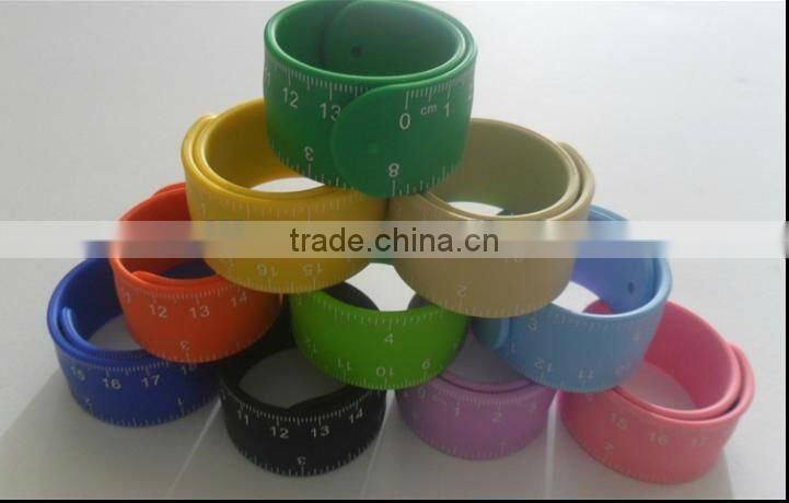 silicone wrist slap ruler for students