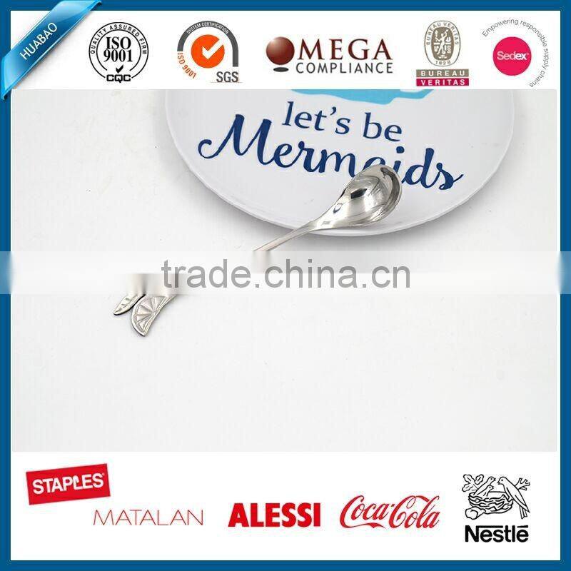 2016 High quality New design stainless steel cutlery with unique design punched cutlery set, solid silver cutlery