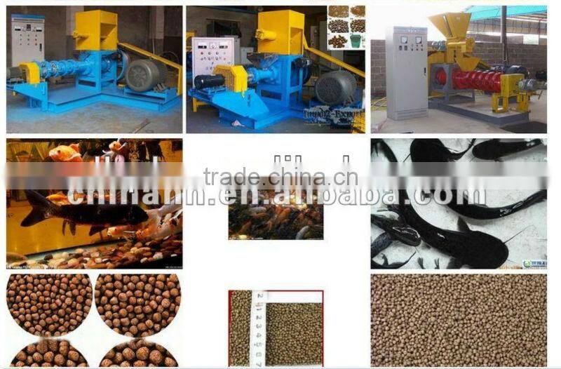 2013 Best seller wide output range automatically pet food extruder machine