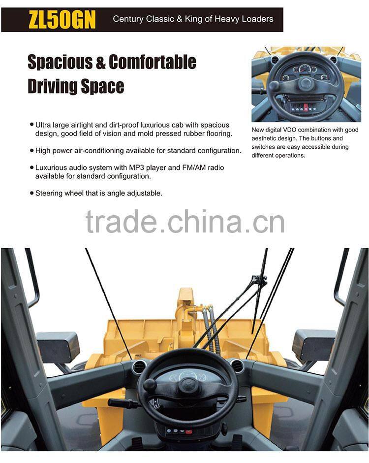 Construction Machine Front End Loader XCMG ZL50GN