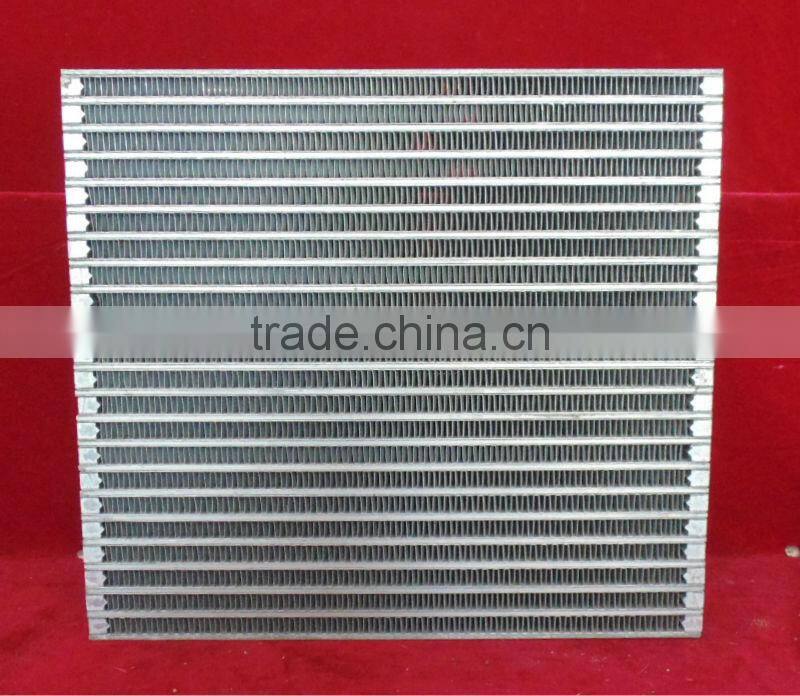 air cooled plate &bar aluminum oil cooler core with high heat transfer