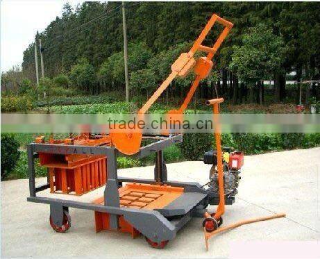 Best seller! QM4-45 egg layer concrete brick machine