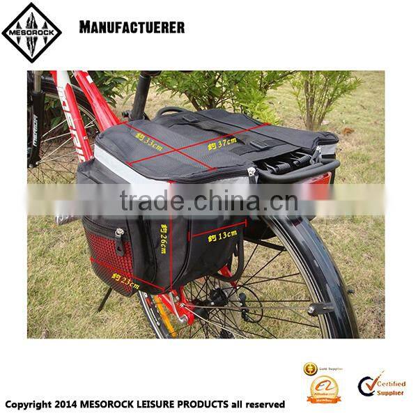 Bicycle Accessories Waterproof Saddle Bag Duffle Bicycle Bag Bike Rear Pannier Bicycle Bag