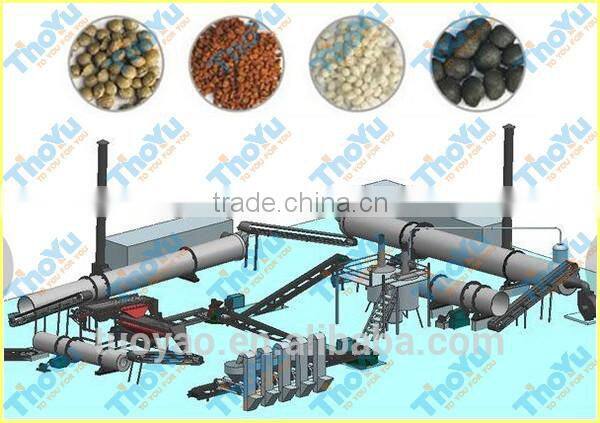Organic Fertilizer Making Machine, Compound Manure Production Line