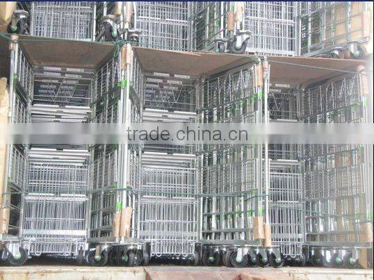 wire and tube frame stackable dairy contianer