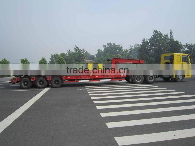 40 Tons 3 Axle Semi-Trailer Low-Bed Trailer for sale