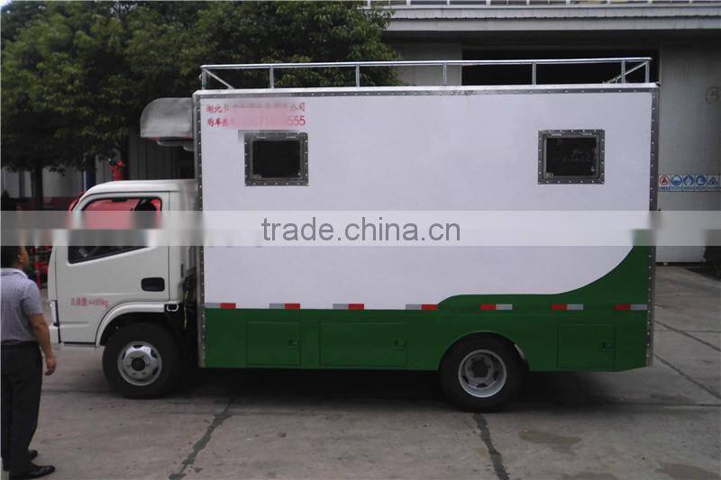 2016 hot selling fibreglass outdoor mobile snack truck