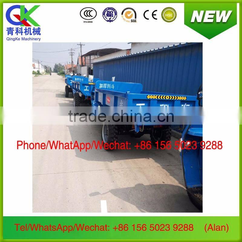 electric power dumper tricycle for agriculture engineering mining cargo logistics