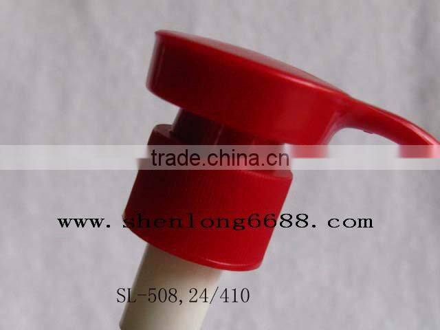 Plastic liquid soap dispenser pump for bottles