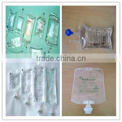 pharmaceutical Intravenous IV soft bag solution making plant