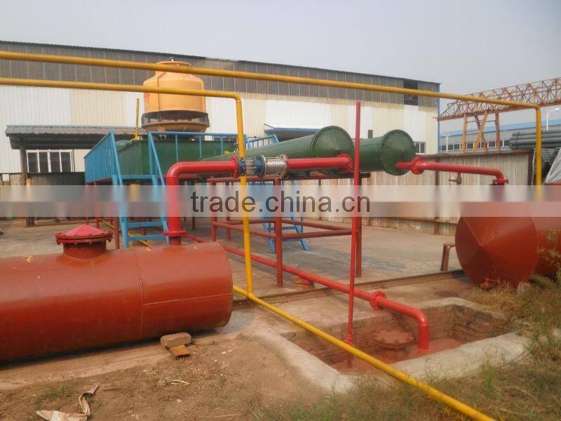 5 ton low investment Waste Tyre To Oil recycling Pyrolysis Machine