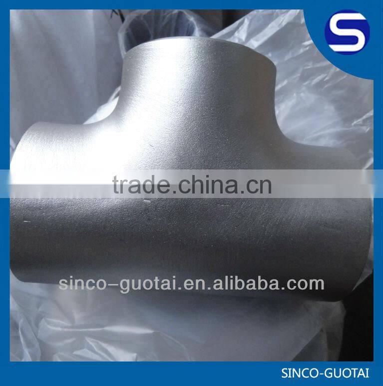 ASME/ANSI B16.9 Butt-Welded Pipe Fittings/Stainless Steel Tee SS304 SS316L