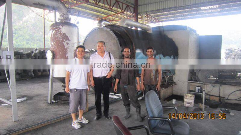 DAYI City daily rubbish/plastic rubbish pyrolysis plant