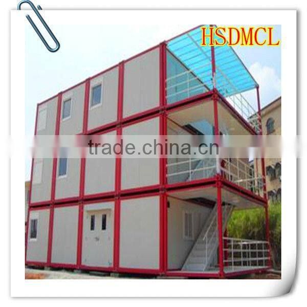 two bedrooms 20ft prefab shipping container homes