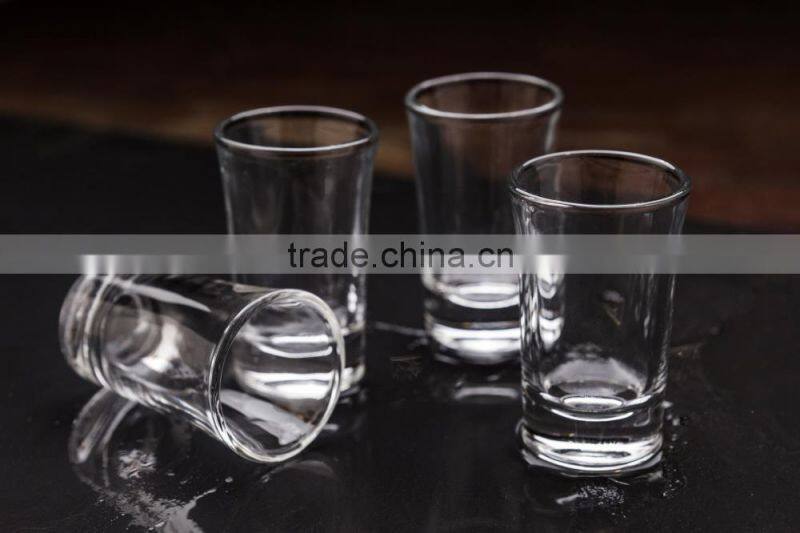 45ml clear glass dessert shot glass