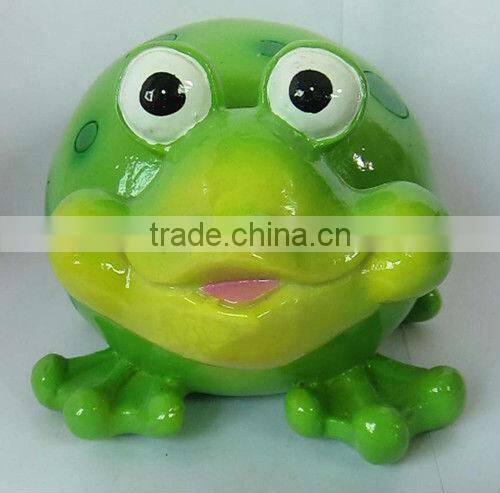 Resin animal money box