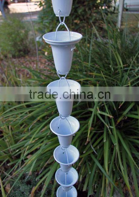 Metal iron Rain Chain Copper garden decoration Rain Chain in india