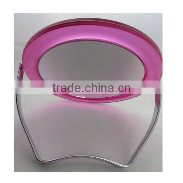 Fashion two sides of vanity mirror with magnifying glass