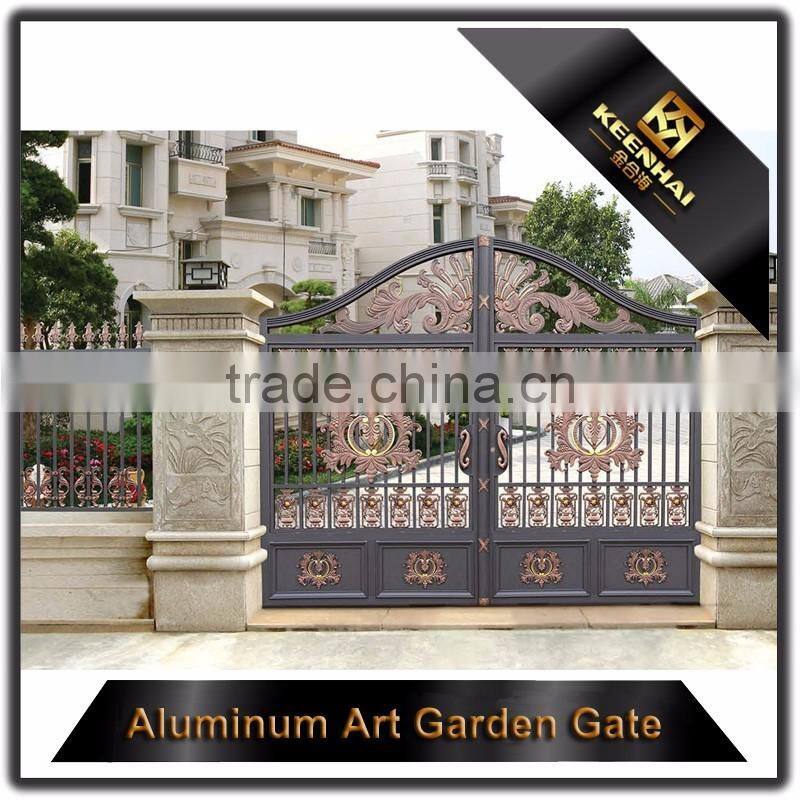Powder Coated Cast Aluminum Villa Gate for Security
