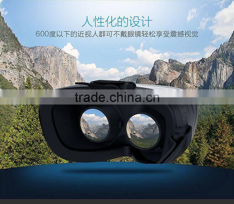 2015 New Arrival Powerfull 3D Virtual Reality Glasses Support 3D Movie/Games/Video All In One Android 3D VR Box Factory Price