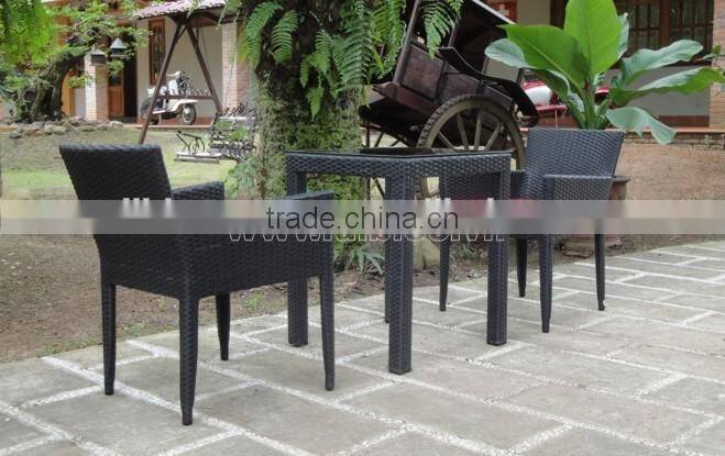 Garden Rattan Dining Table And Chairs For Outdoor