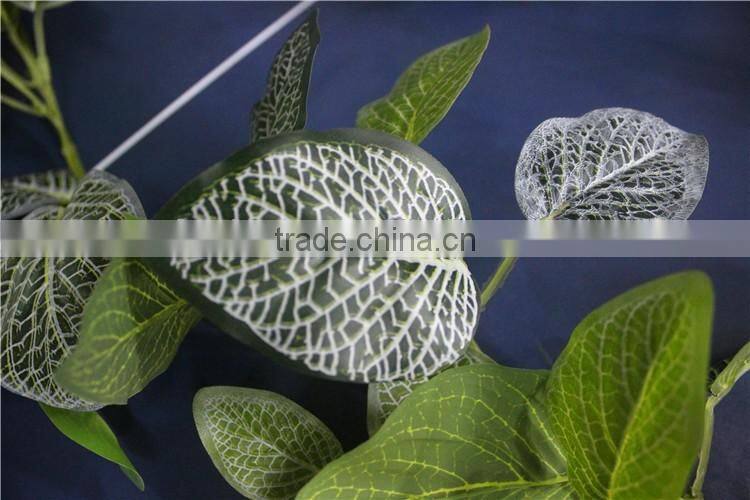 artificial rattan long leaf vines graden decoration leaf rattan