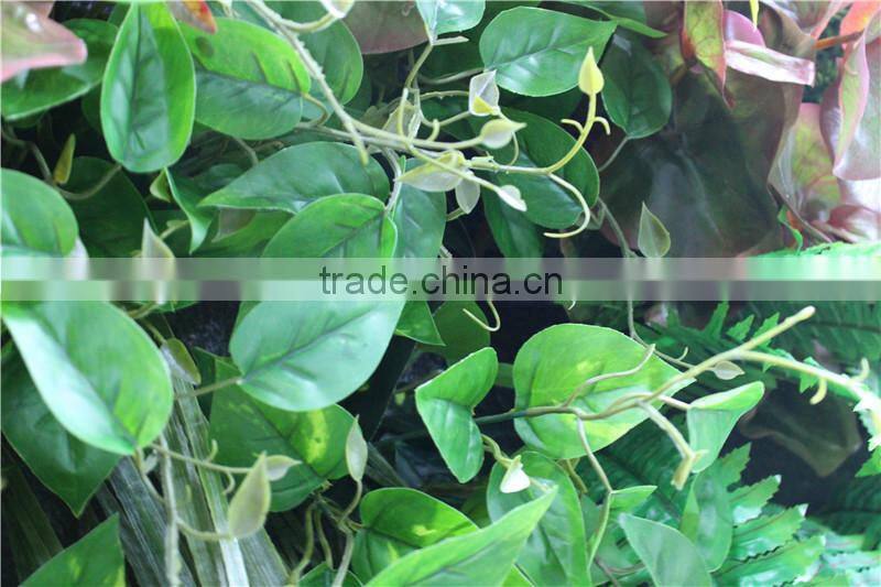 100*100*25cm Home garden decorative indoor vertical plastic Artificial Green Plant Walls ZWQ09 2111
