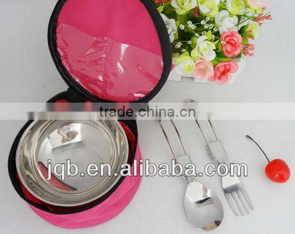 ss cutlery set for outdoor use