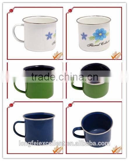 High quality and popular safe and durable China wholesale steel enamel camp mug