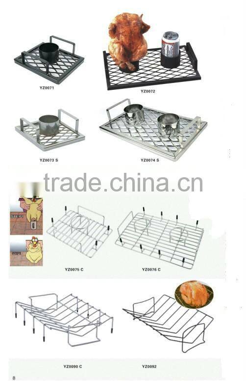 easy assembled grill oven /camping cooking ceramic barbecue oven stand knids Iron coating outdoor using BBQ Oven