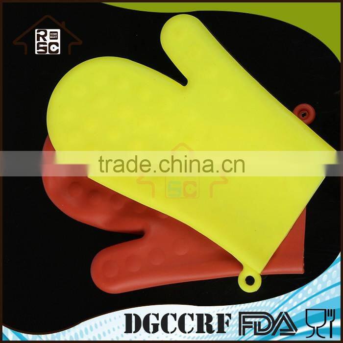 NBRSC QC Staffs ensure Perfect For Use Silicone Kitchen Gloves Eco-friendly Silicone Baking Gloves Kitchen Glove