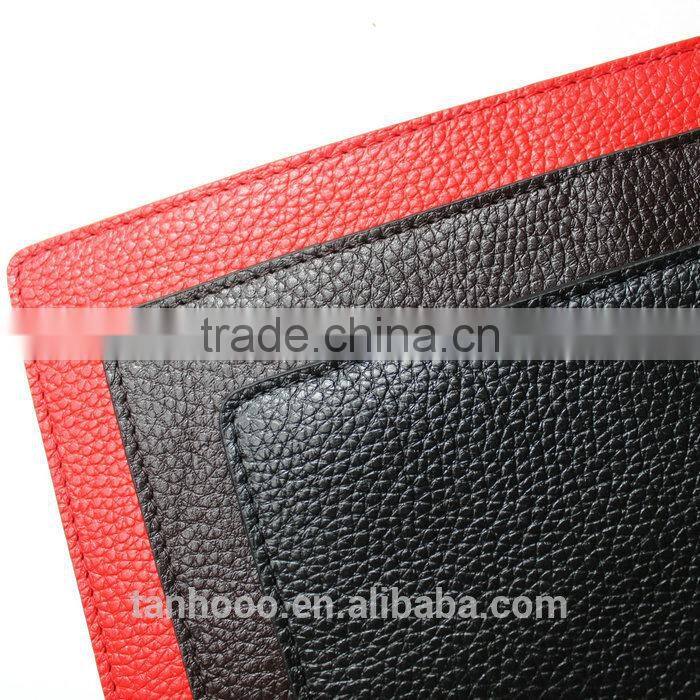 Concise design RFID passport wallet custom passport holder