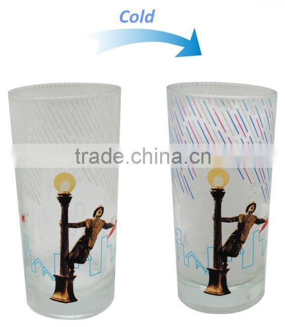 manufacturer promotional gifts cold sensitive glass cup