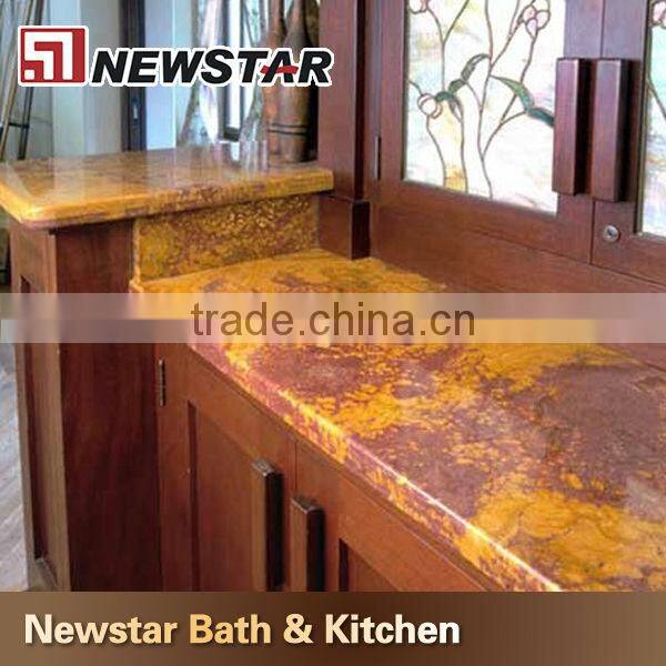 Chinese goog quality artificial marble bar top