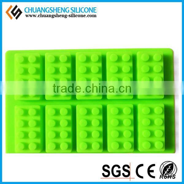 Square shaped ice cube mold