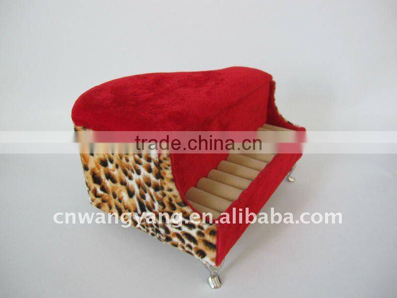 leopard print sofa box jewery holder