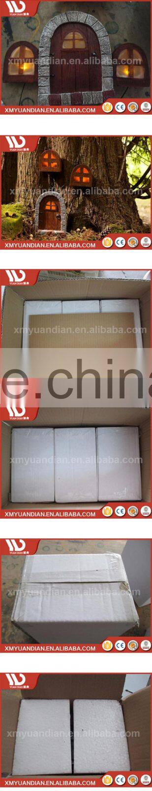 China Wholesale Market Art Work Resin Craft Garden Solar Panel Light