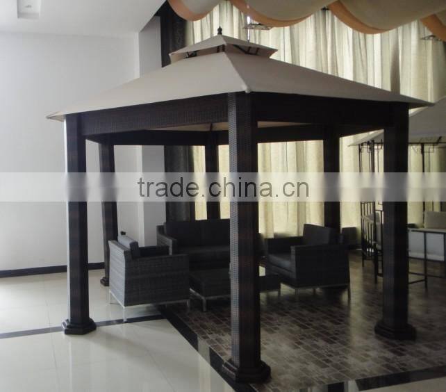 Garden Pavilion Rattan Gazebo Model BK1069