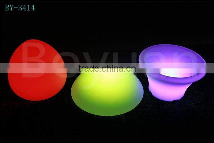 RGB 16 colors changing mood led ball light, decorate led half ball light