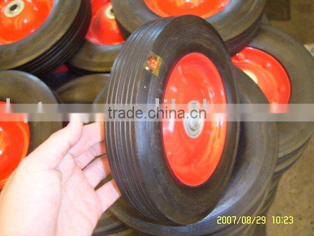 solid rubber Wheel 6x1.5"