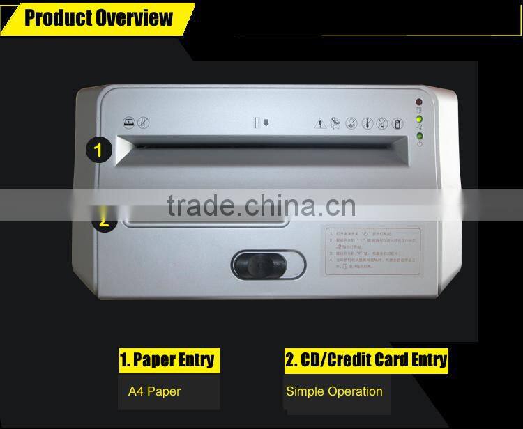 JP-800C portable electric mini home use paper shredder suitable for soho and small office