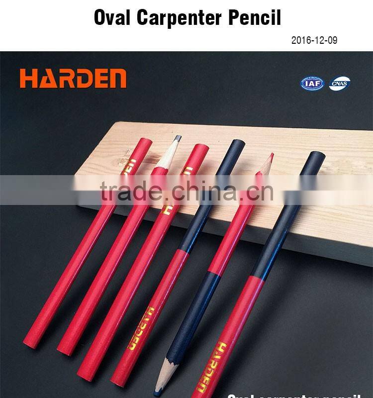 Oval carpenter pencil