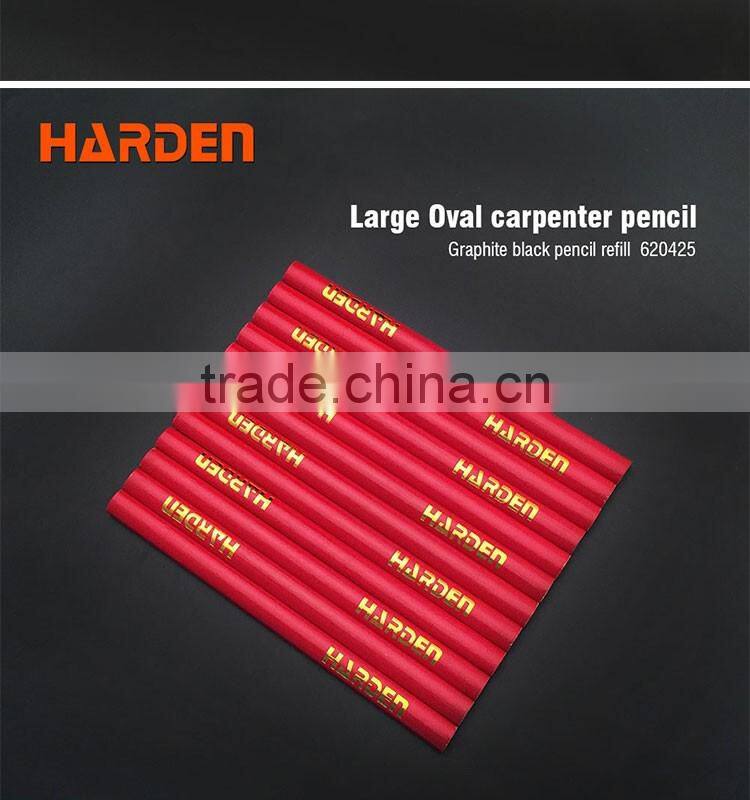 Oval carpenter pencil