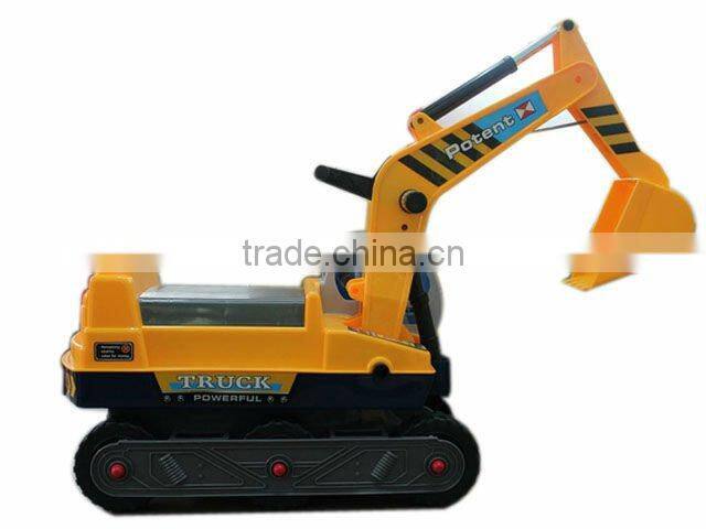 Child excavator toy kids ride on car excavator model toy