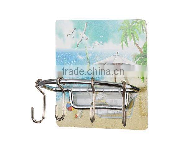 Removable Magic Vinyl Wall Window Tape Stickers Steel Wire Hook