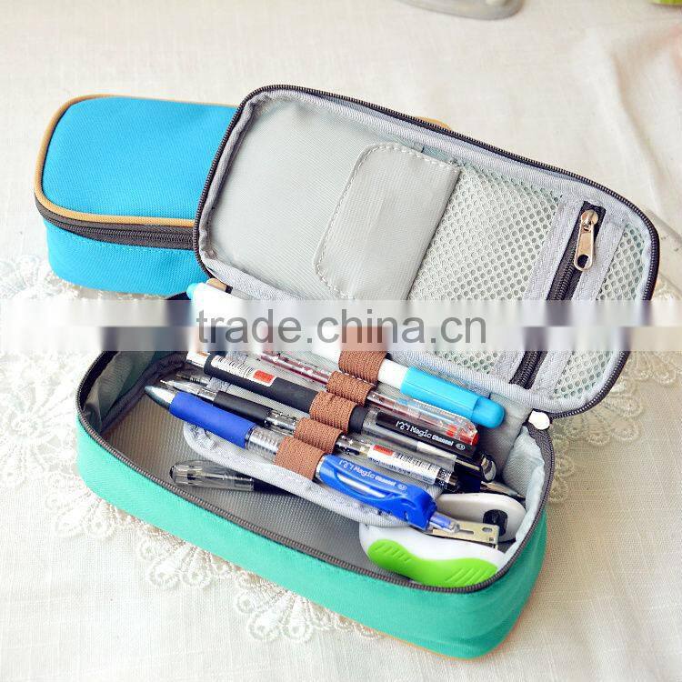School Nylon Pencil Case