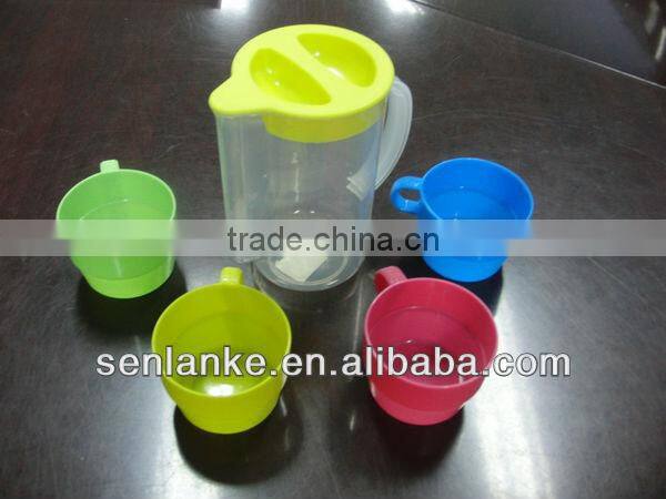 ps plastic water cup with lid and rope
